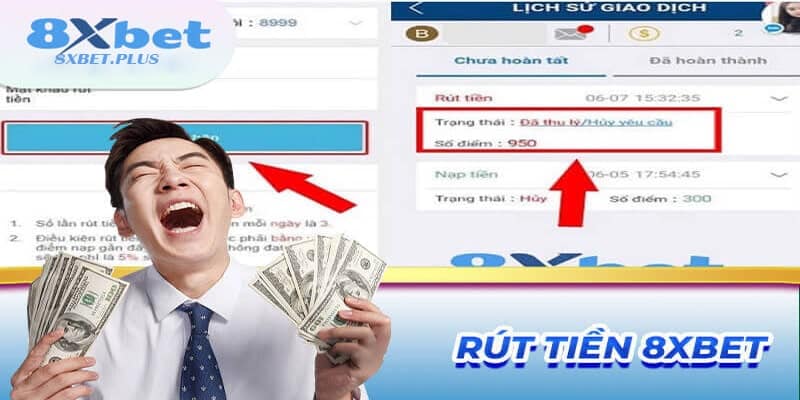 Hướng dẫn rút tiền 8xbet an toàn hiệu quả ngay lần đầu 1 Điều kiện rút tiền 8xbet