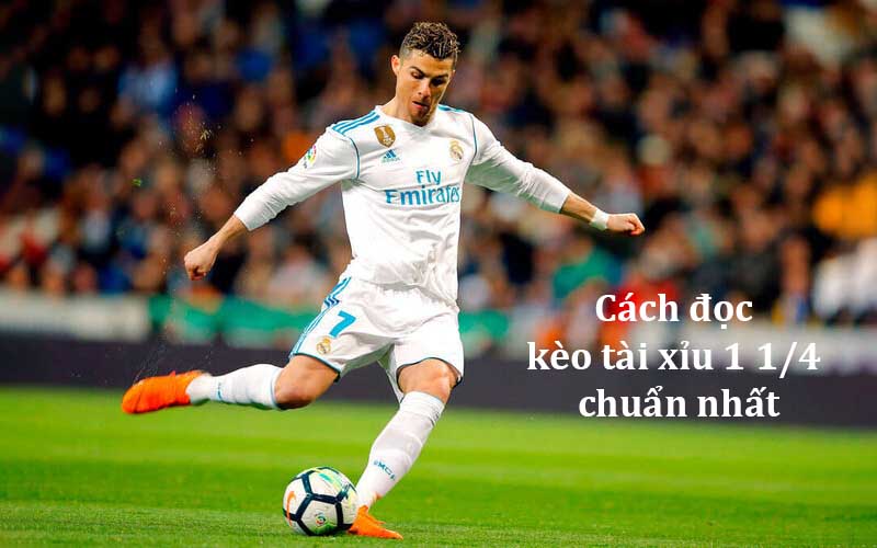 Cách đọc kèo cược tài xỉu 1 1/4 chuẩn nhất